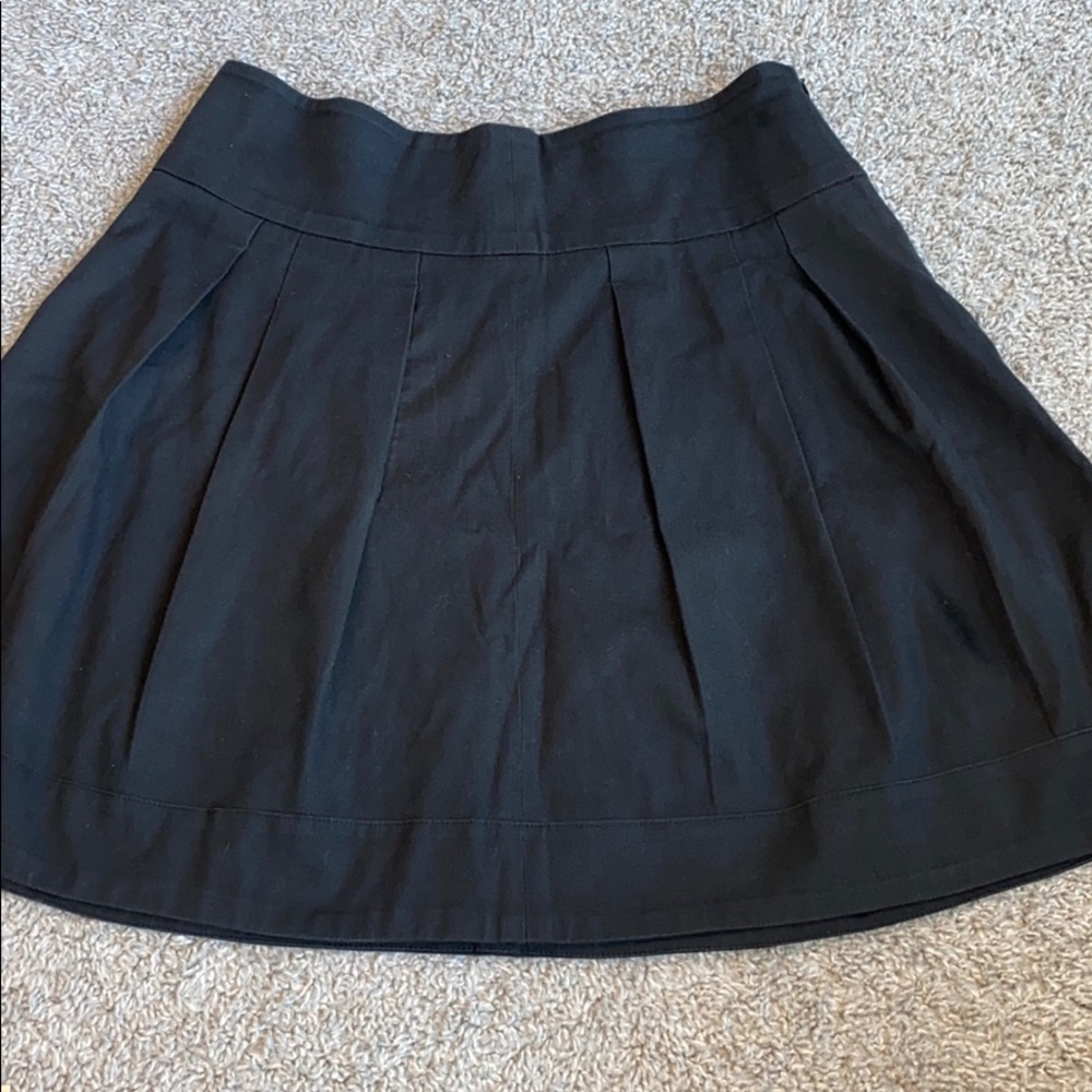 Vince pleated black skirt